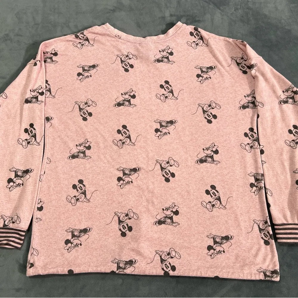 Mickey & Minnie Cozy 2PC Pajama Set - Image 2