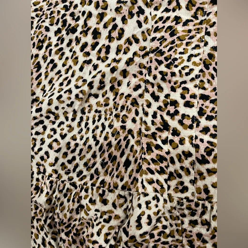 Terra & Sky Animal Print Blouse - Image 5