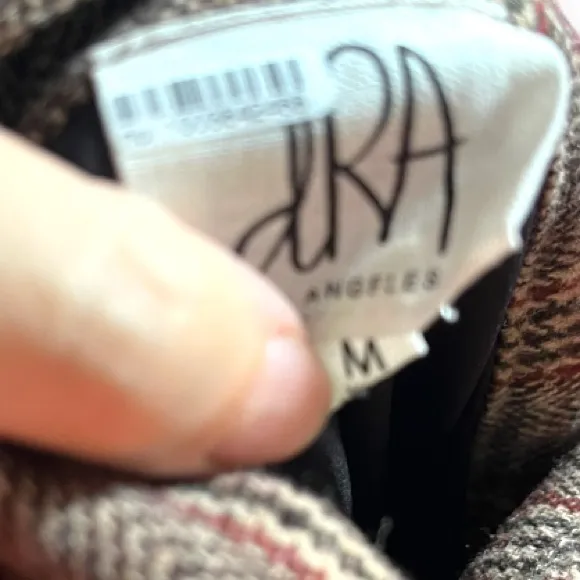 Anthropologie Dra plaid jumpsuit size M - Image 7