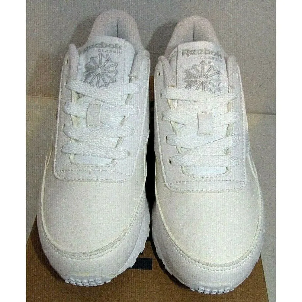 REEBOK Memory Tech Classic Renaissance White Womens Athletic Shoe Size 11 V66942 - Image 2