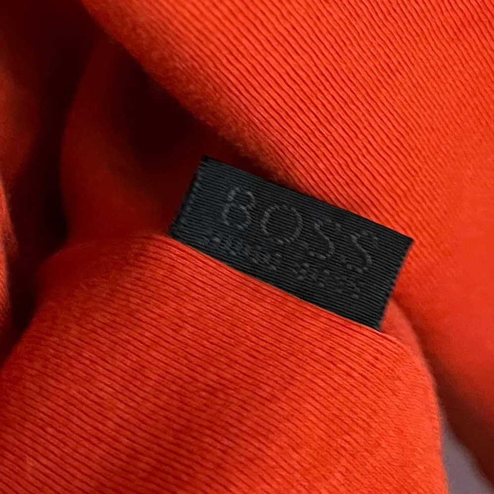 Boss By Hugo Boss • Red Orange V Neck Long Sleeve Top - Image 3