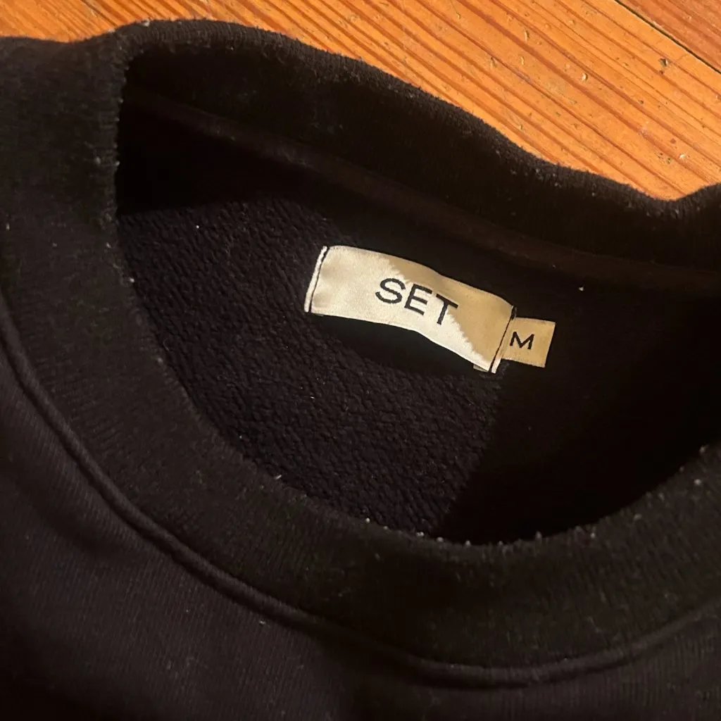 Set Active Crewneck in Onyx - Image 3