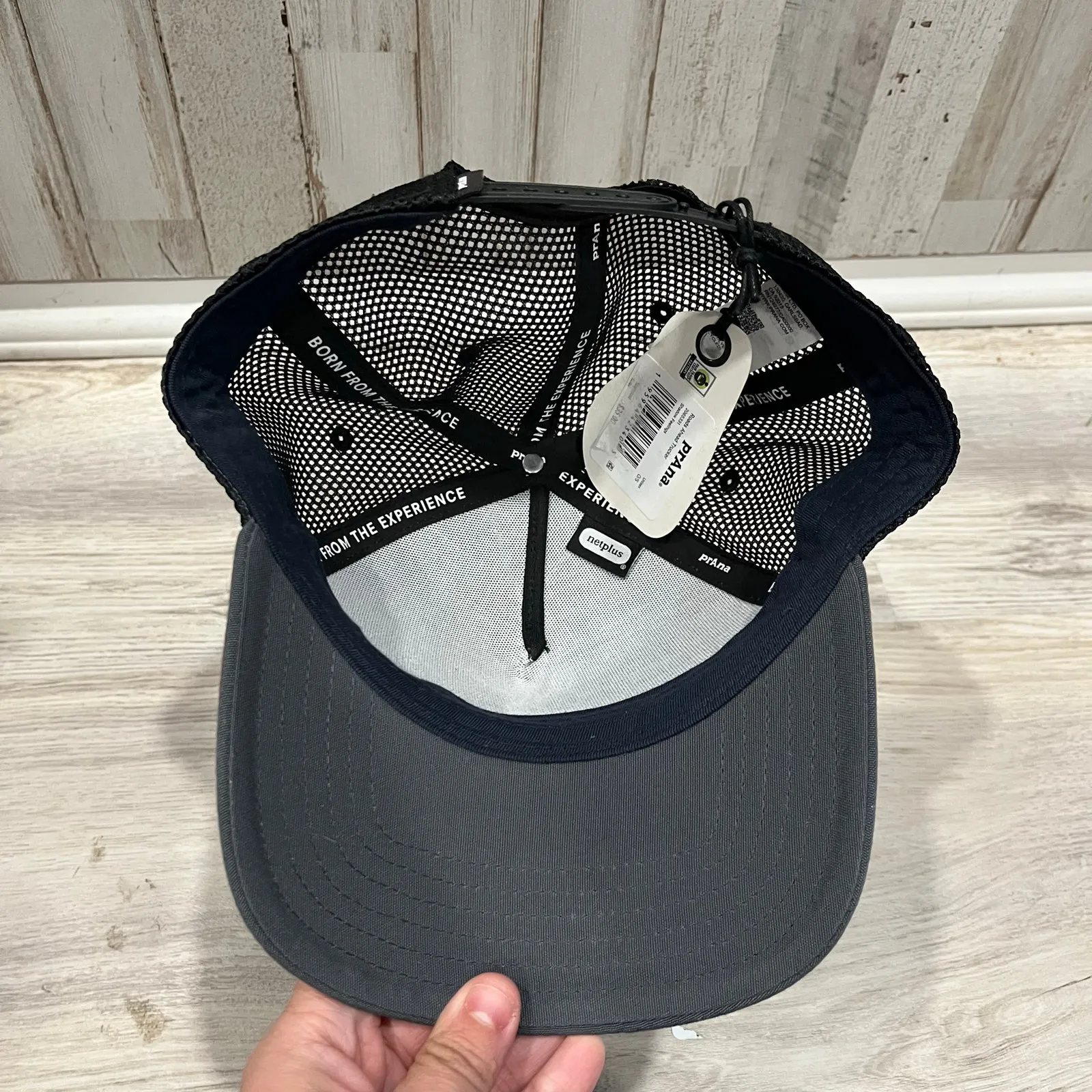 New Prana Roads Ahead Trucker Hat Shadow Feelings O/S Hiking Outdoor - Image 2