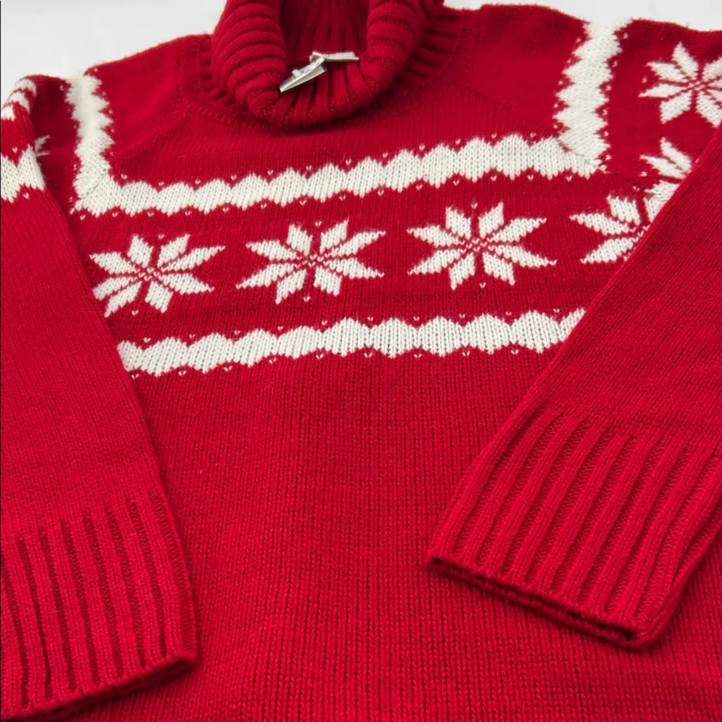 Motherhood Vibrant Red Knit Top - Image 7