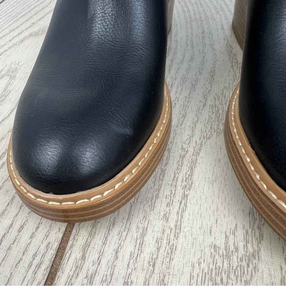 Marc Fisher Women's Modesty Block Heel Dress Booties 6M Black $149 - Image 3