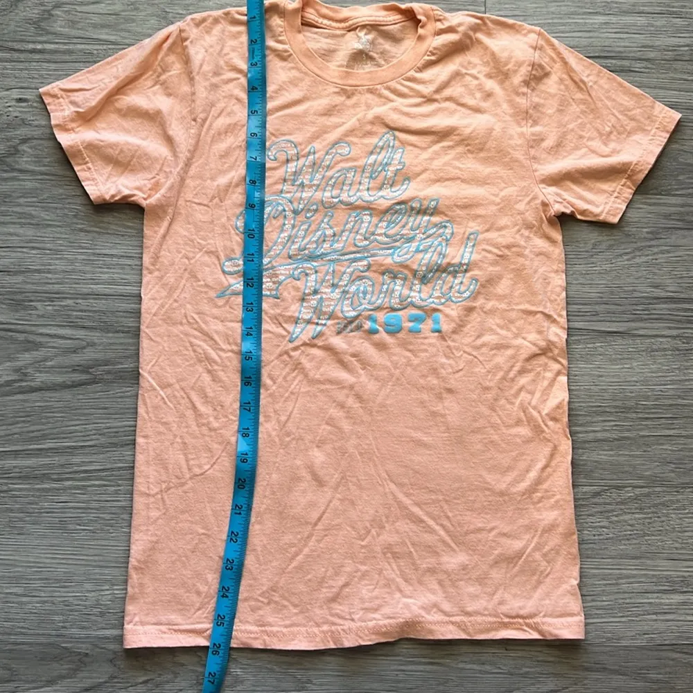 Peach Walt Disney Graphic Tee Size S - Image 6
