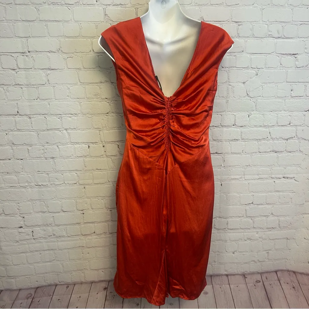 Roberto Cavalli Stunning RARE vintage designer silk dress 2005 tags snake gems S - Image 3