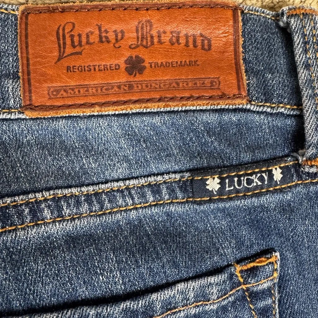 Lucky Brand Jeans — Sophia Straight Ankle Denim Blue Jeans Women’s Size 12 / 31 - Image 2