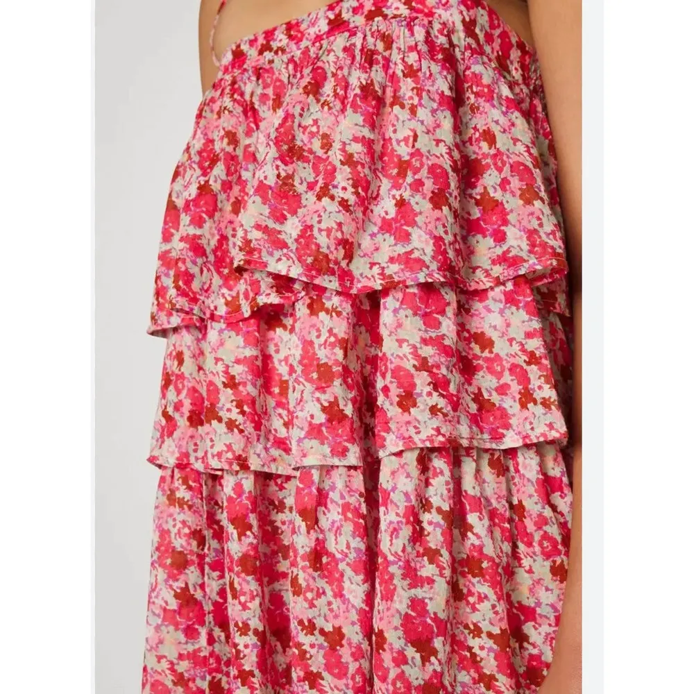 by Free People NWT Tops Talia Tunic in Pink Combo. Size S. Retails $108 - Image 4