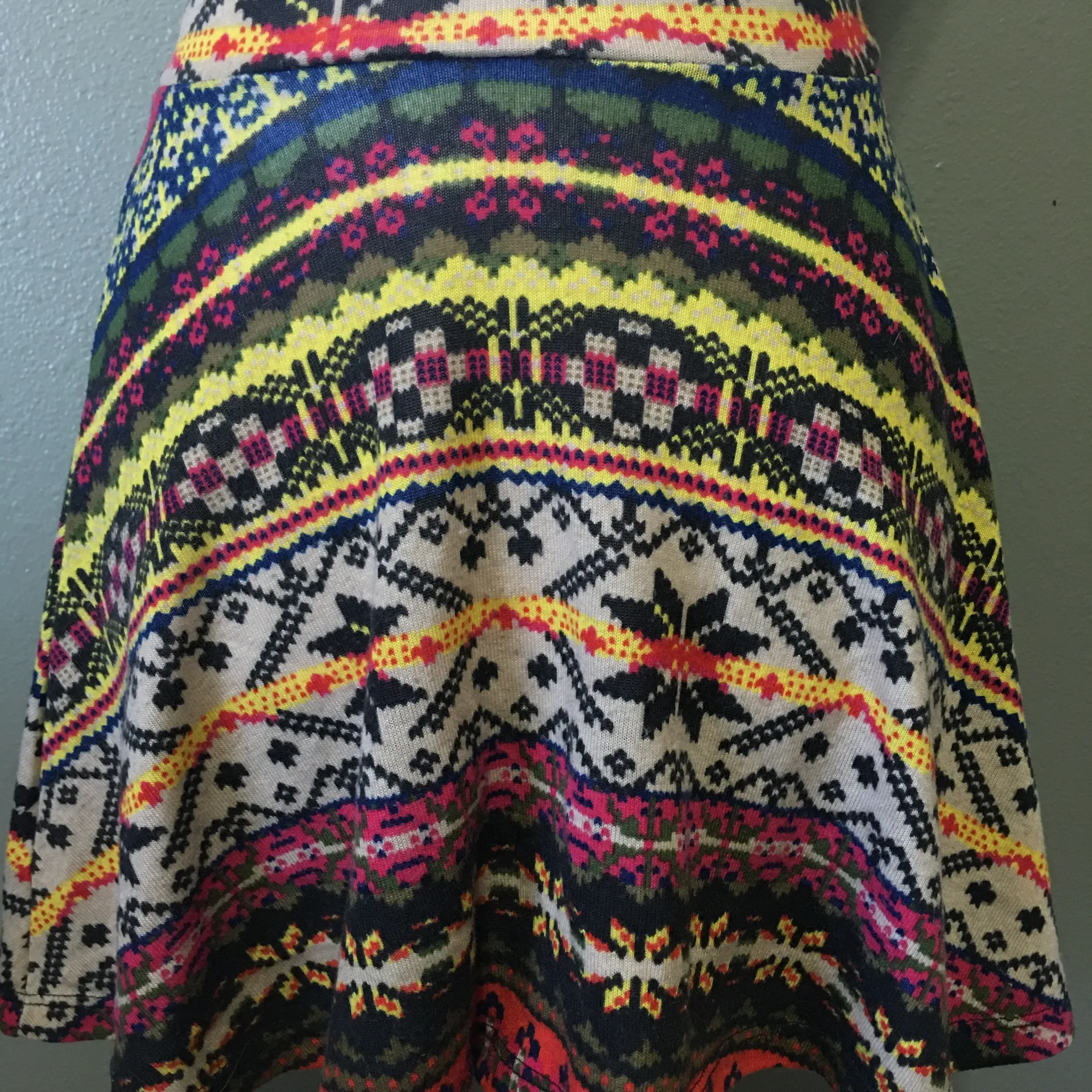 Aztec Skater Skirt - Image 3