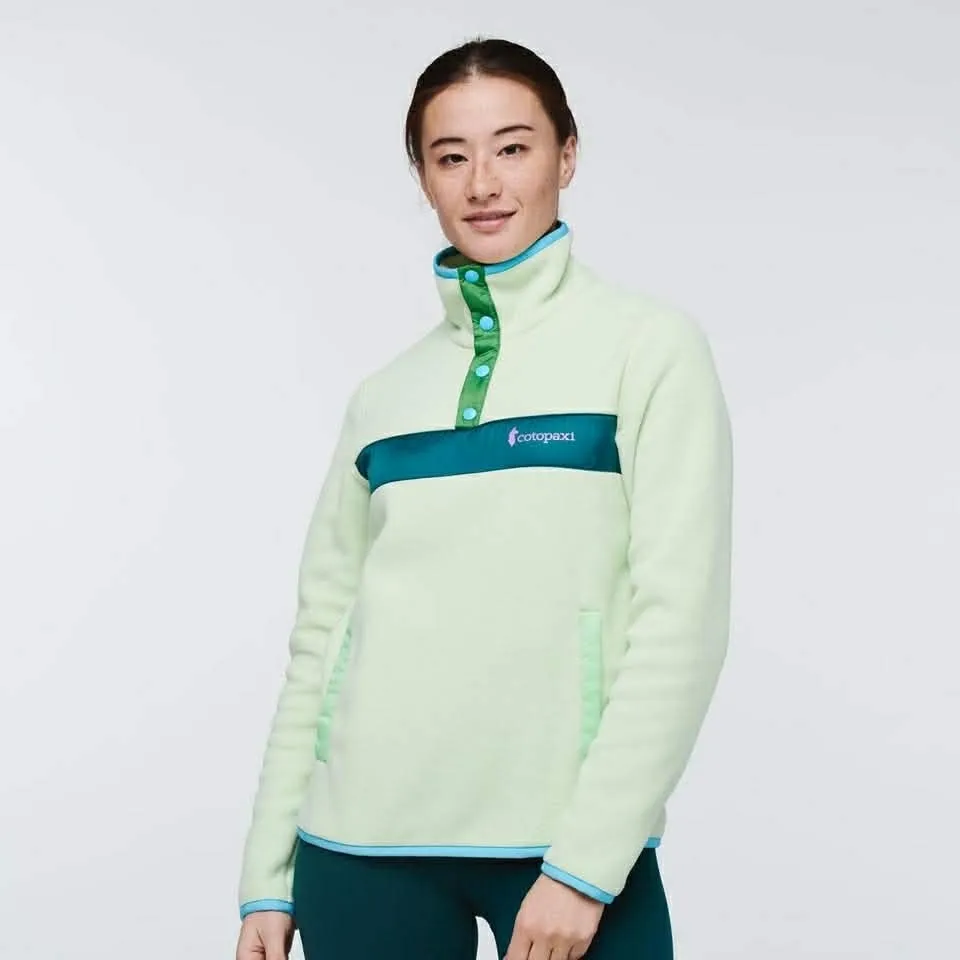 Cotopaxi  Teca Fleece Pullover Women’s XS Mint Blue Colorblock Snap Gorpcore - Image 2
