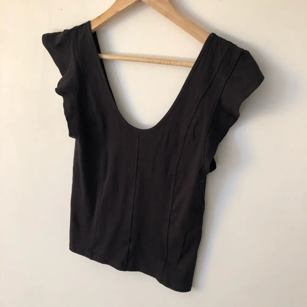 Free People Black T-shirt - Image 3