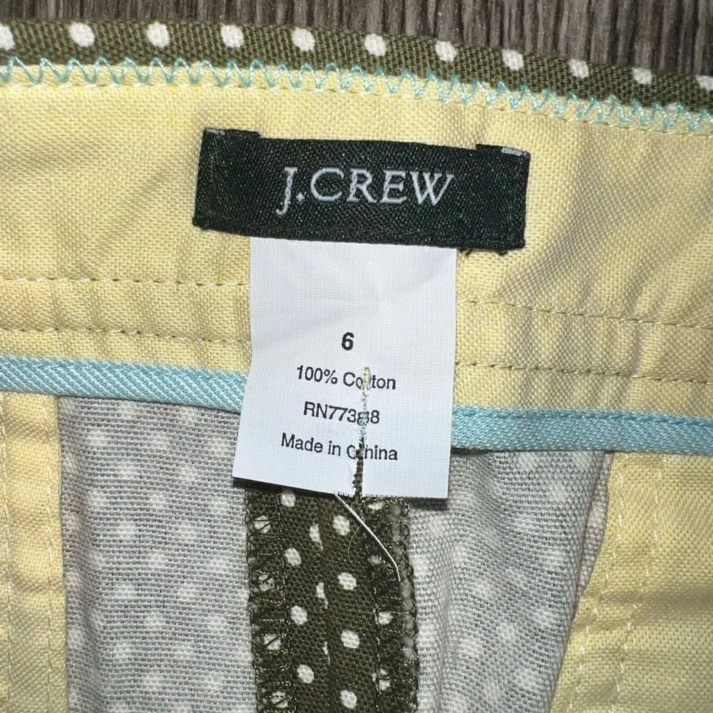 Hunter Green polka dots JCrew skirt Green Size 6 - Image 3