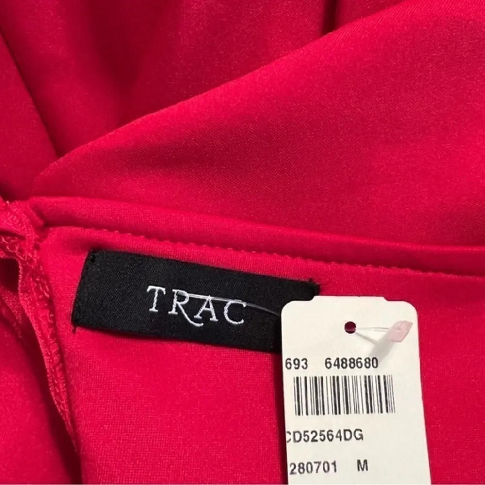 NWT Trac Dress Mini Fit & Flare Red Juniors M Holiday Cocktail Prom Party Chic - Image 15
