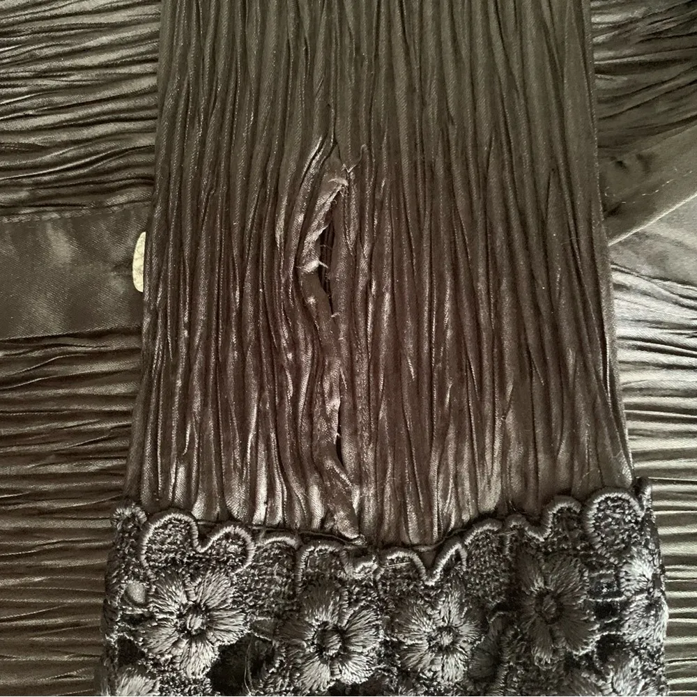 Satin Crinkle Blouse Sz:M - Image 6