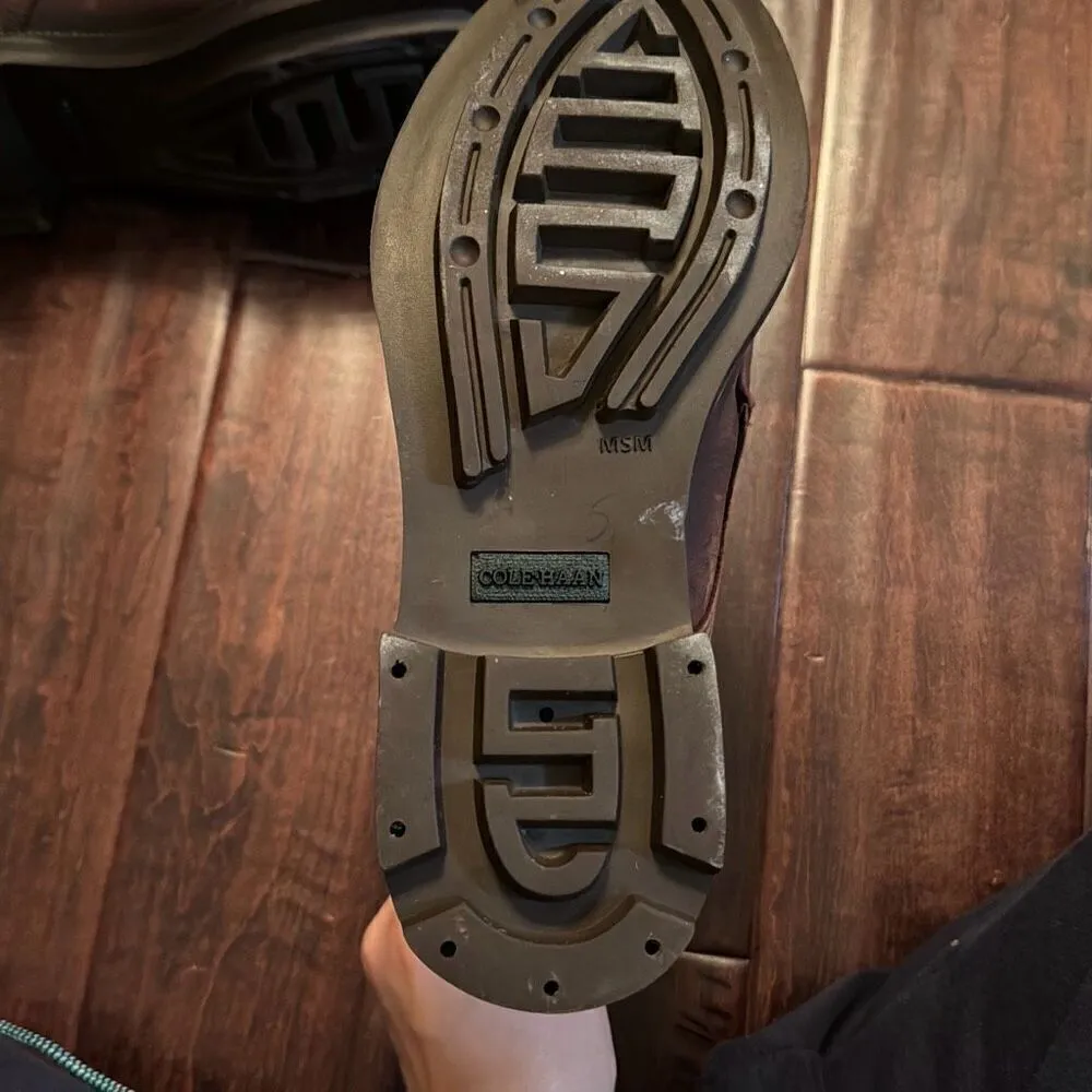 Cole haan leather boots size 6 - Image 4