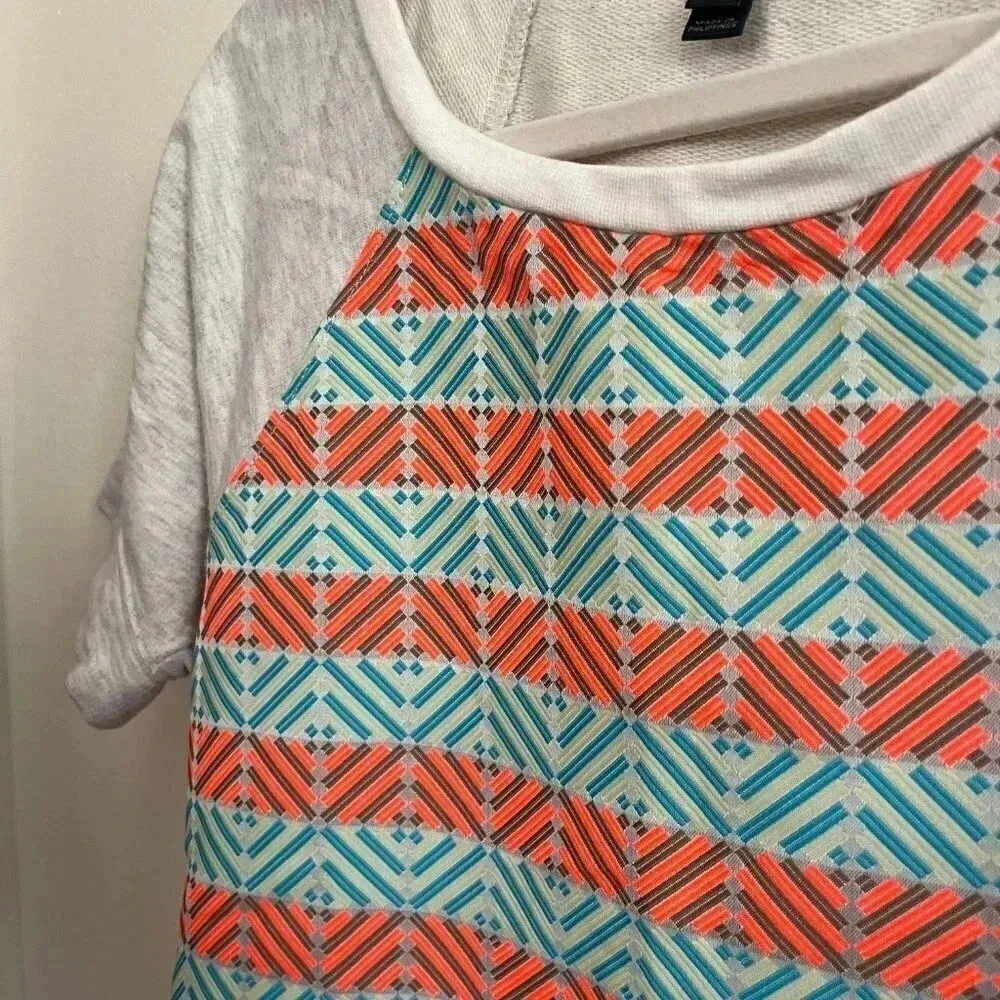 J. Crew Damask Panel Sweatshirt - Image 5