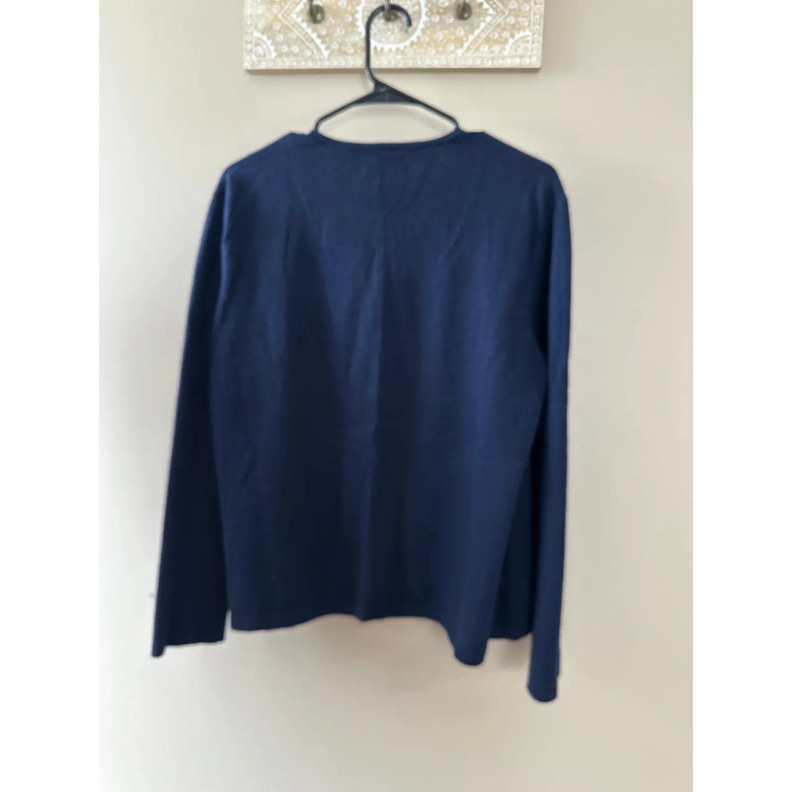 Lauren Ralph Lauren Vintage Merino Wool Blend Cashmere Cardigan Sweater - Image 5