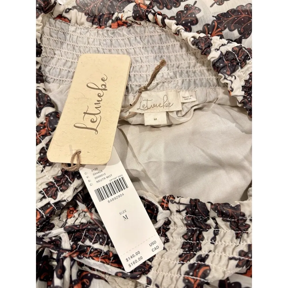 Lot Of 2 Anthropologie LET ME BE & GUAPA Boho Short Tiered Skirts Medium NWT - Image 7