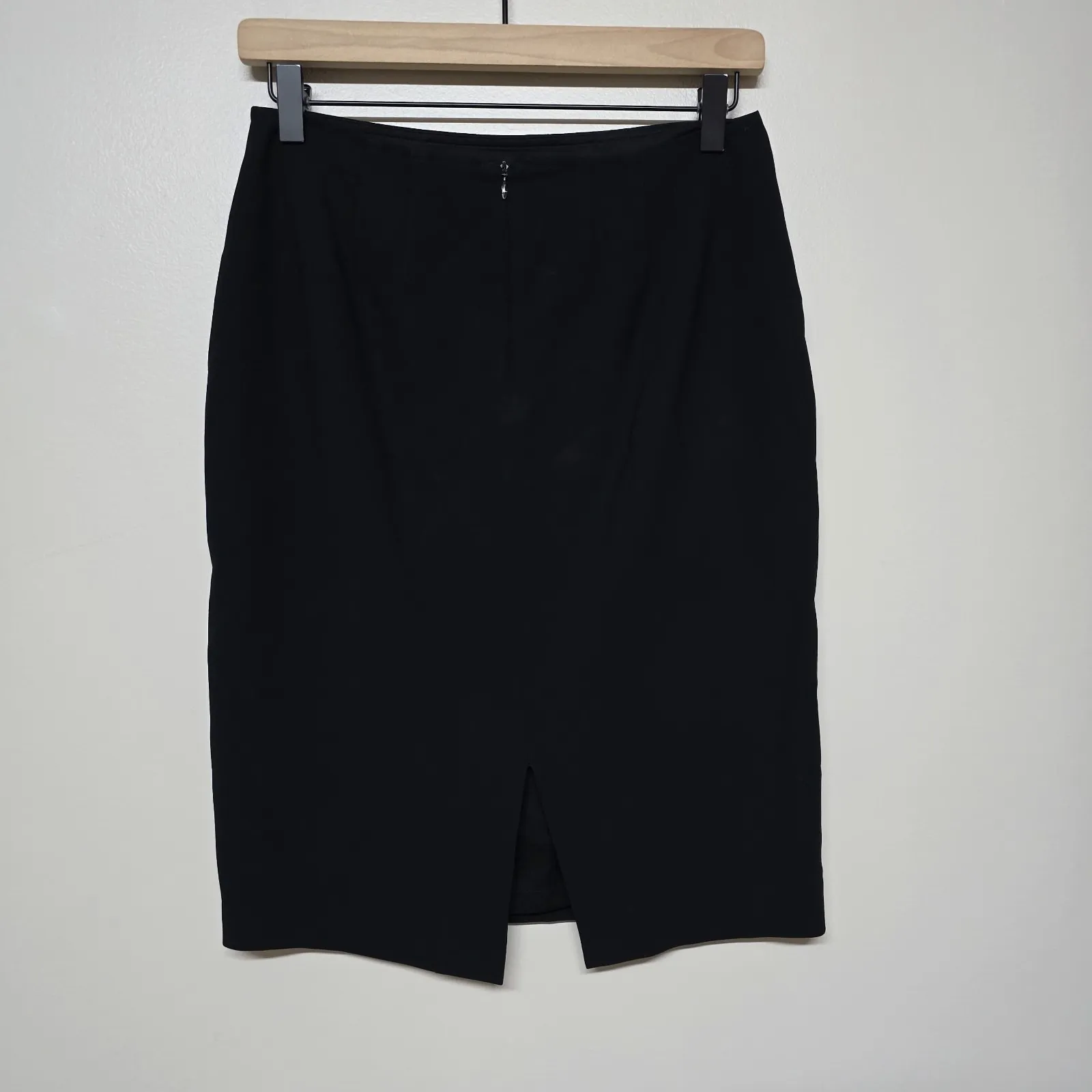 St Johns Cavier Women's Black Pencil Skirt‎ Sz 2 Office Academia Quiet Luxury - Image 3
