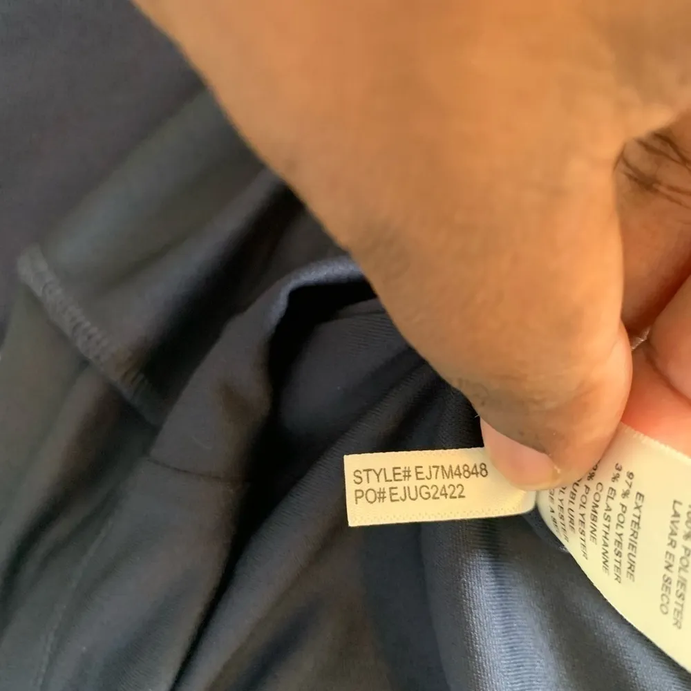 ELIZA J Lace Applique Crepe Cold Shoulder Cocktail Dress Black 6 - Image 11