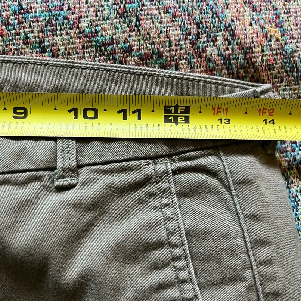 Kut from the Kloth Brown Relaxed Trousers Ankle-Length Chino GWEN SZ 0 Straight - Image 10