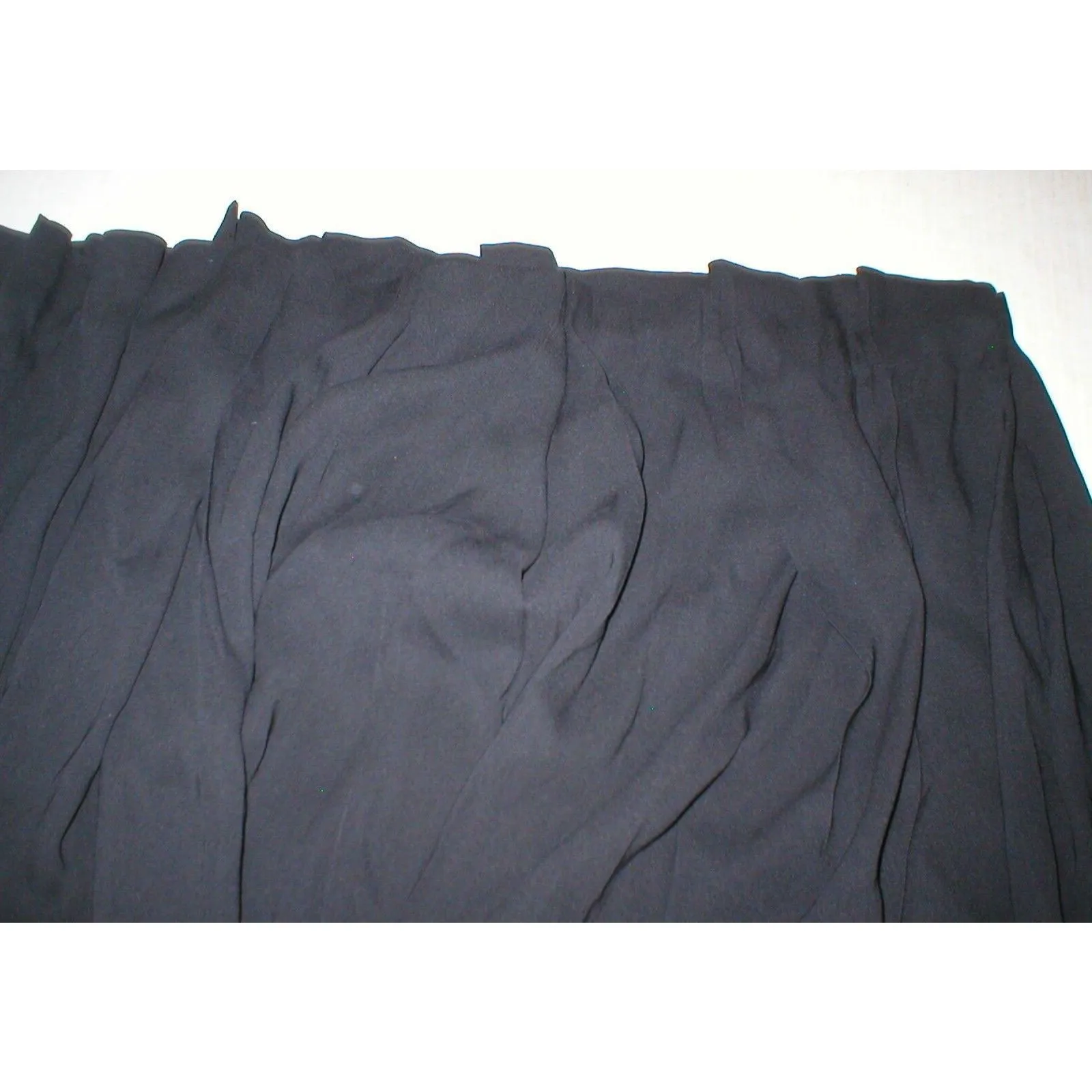 New Womens 8 10 NWT Dress 40 Designer Jil Sander Black Pleated Dress Silk Italy - Image 6