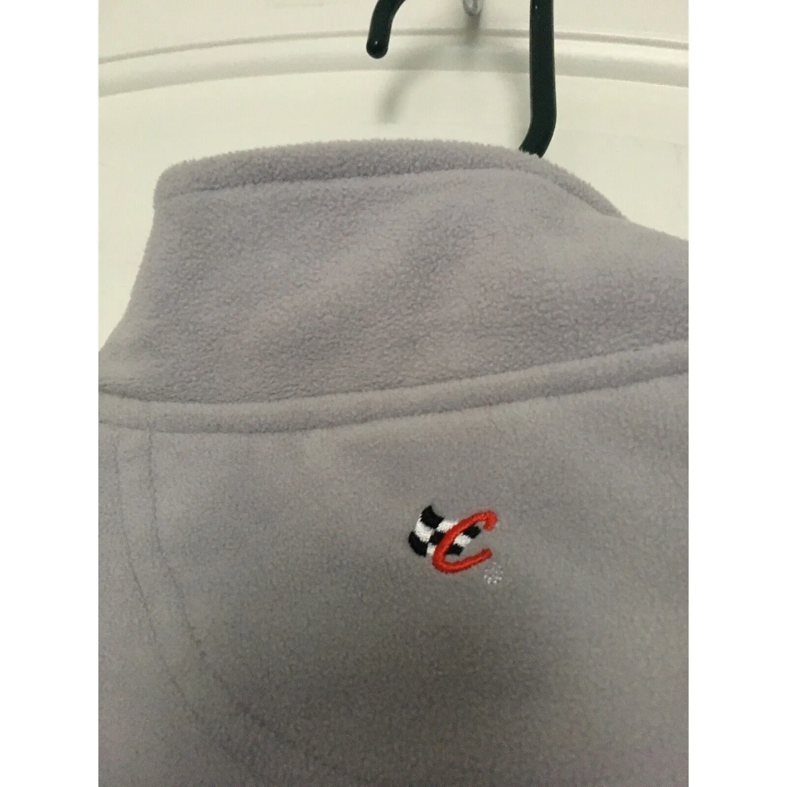 Coors Light Women’s Fleece Jacket Top Pullover 1/4 Zip Gray Size Small - Image 9