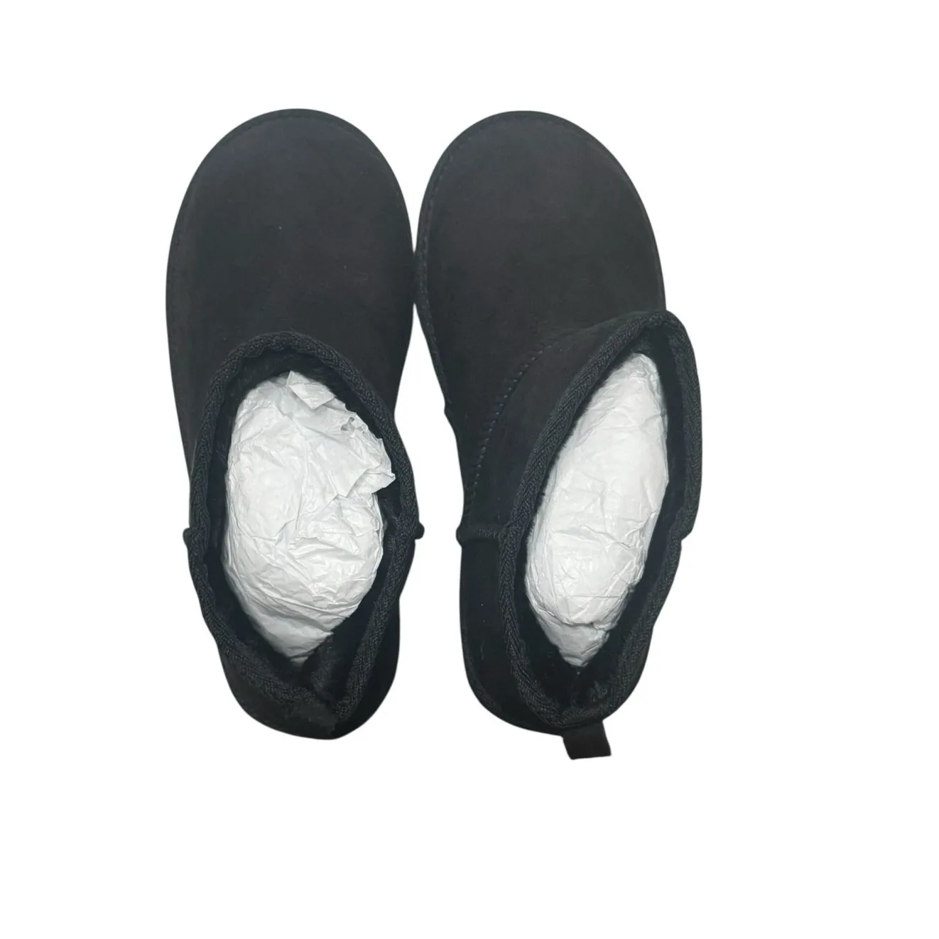 New! Mia Cozy Black Syndee Bootie Faux Fur Lining Slipper - Size 8.5 - Image 6