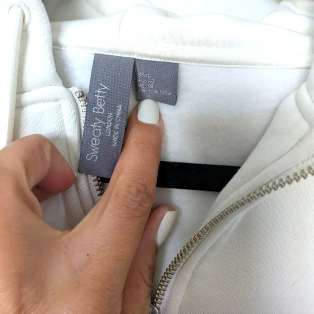 Sweaty Betty Revive Full Zip Hoodie Sz L/10 - Image 2