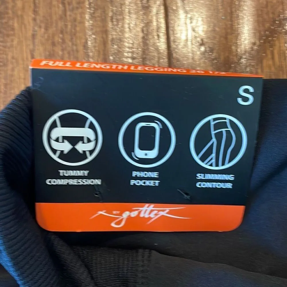 Gottex NWT studio ribbed pocket leggings size small - Image 6