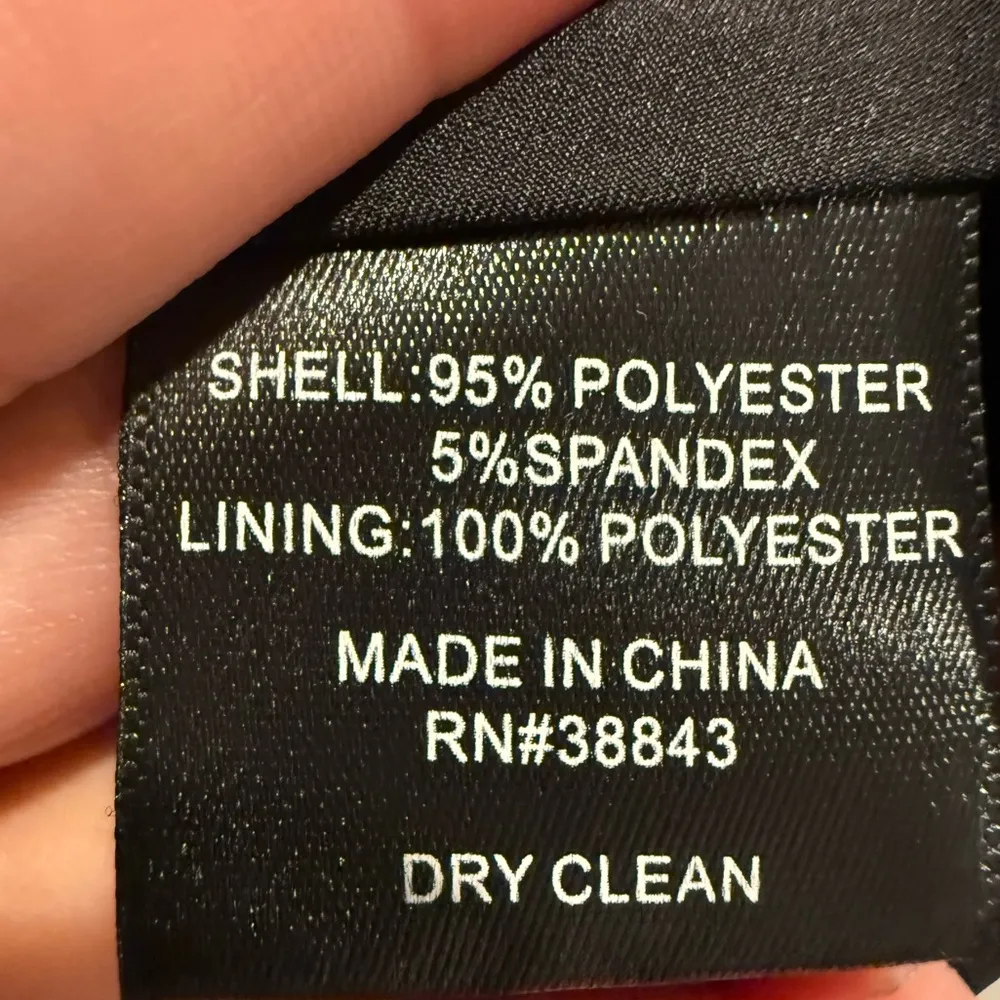 Sam Edelman Black Satin Sleeveless Tiered Ruffled Shift Minidress Size 2 - Image 8