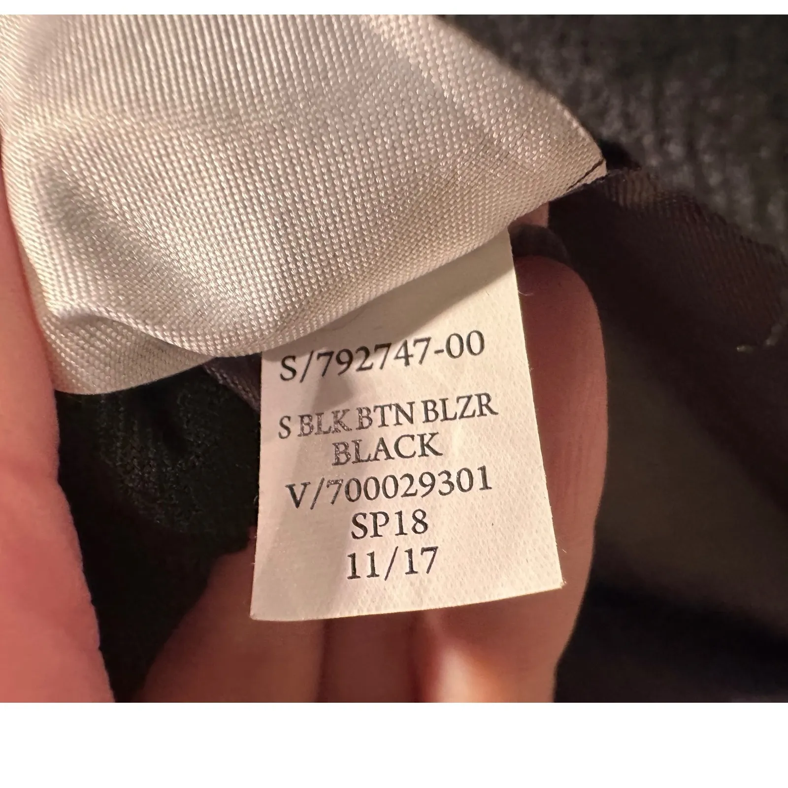 Banana Republic Women's Black Button Blazer Size 10 Business Casual Preppy Work - Image 5