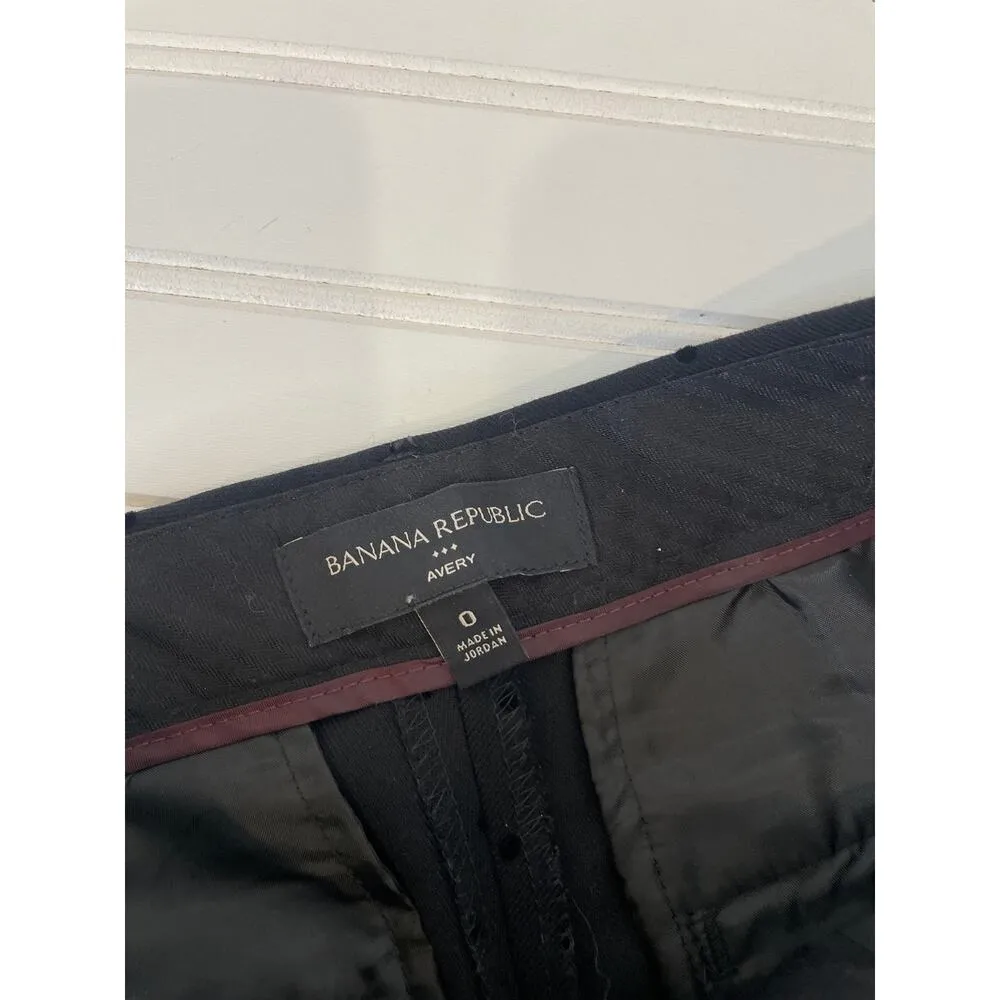 Banana Republic & Calvin Klein V Neck Crochet Trim Sweater & Avery Pants SET XS - Image 9