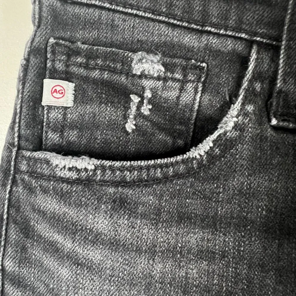 The Isabelle Button Up Step Hem Denim Jeans Size 28R - Image 11