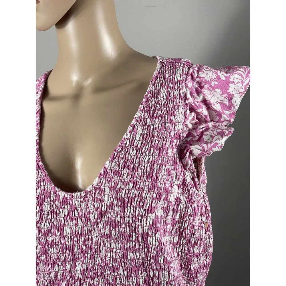 NEW Universal‎ Thread Women's Pink Ruffle Tank Dress Large - Image 4