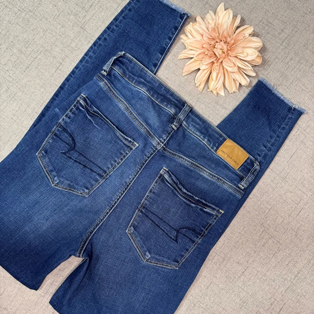 American Eagle Highest Rise Super Stretch Jegging Distressed Skinny Jean 6 - Image 10