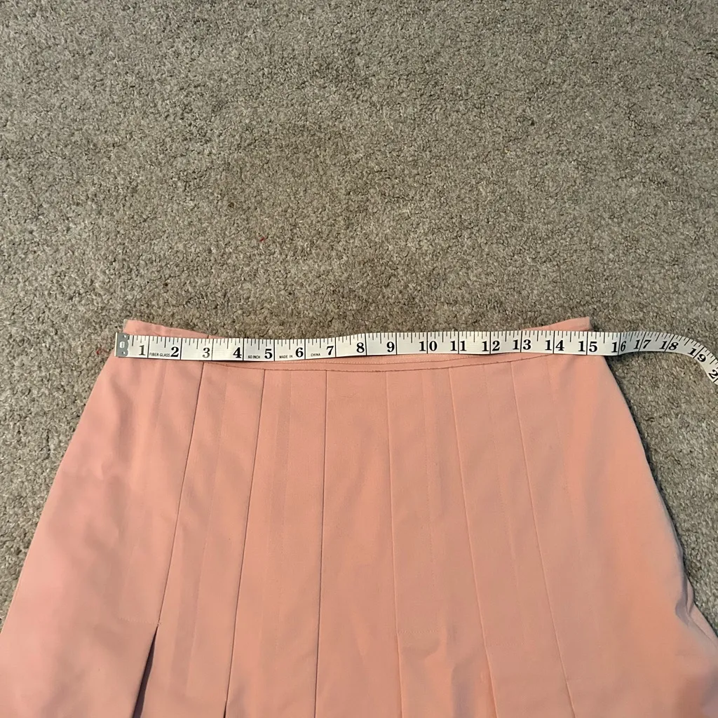 BCBGmaxazria Pink Pleated‎ Skirt SIZE 4 - Image 4
