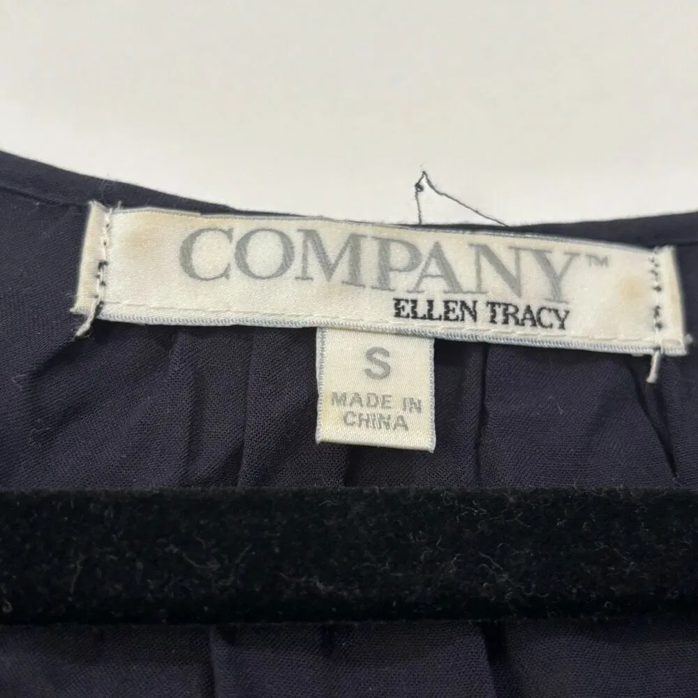 Company Ellen Tracy Navy‎ Lightweight Sweater Small - Image 2