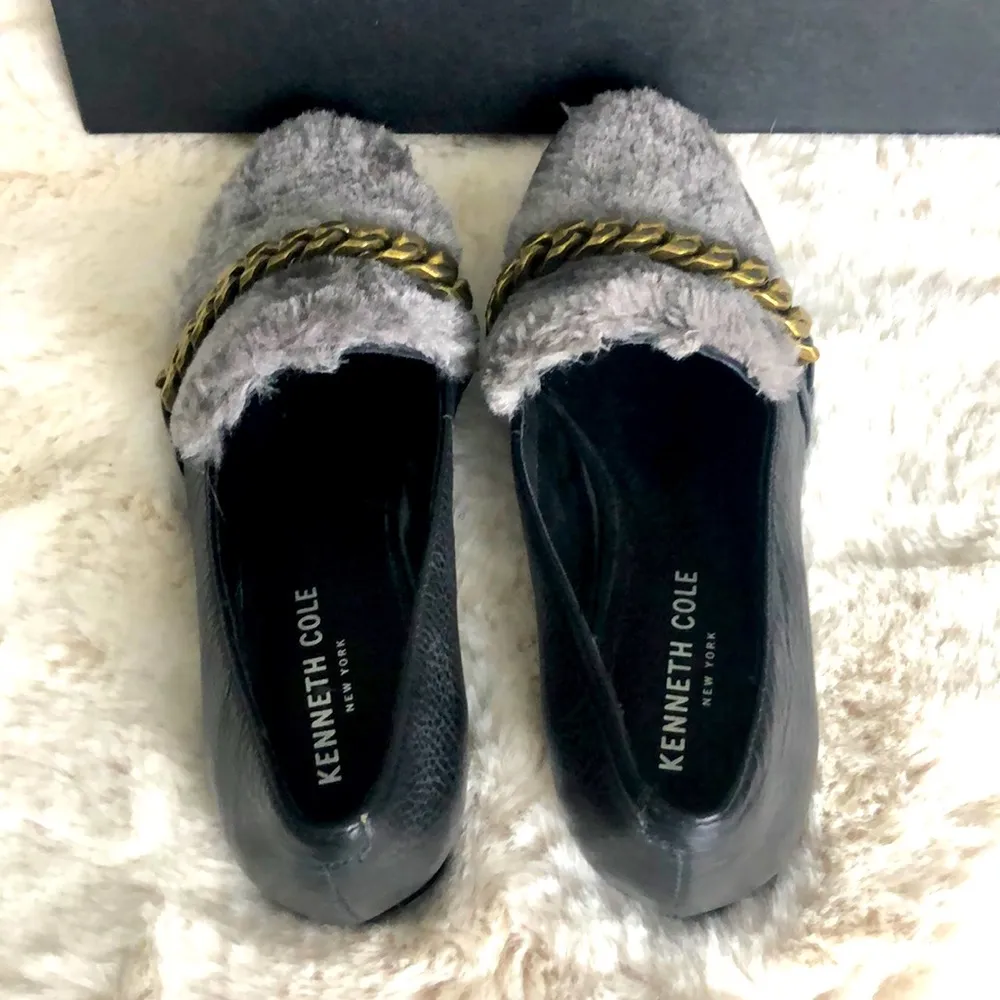 HP🎉 Kenneth Cole Faux Fur Shoes “Wilda” Size 6 M - Image 4