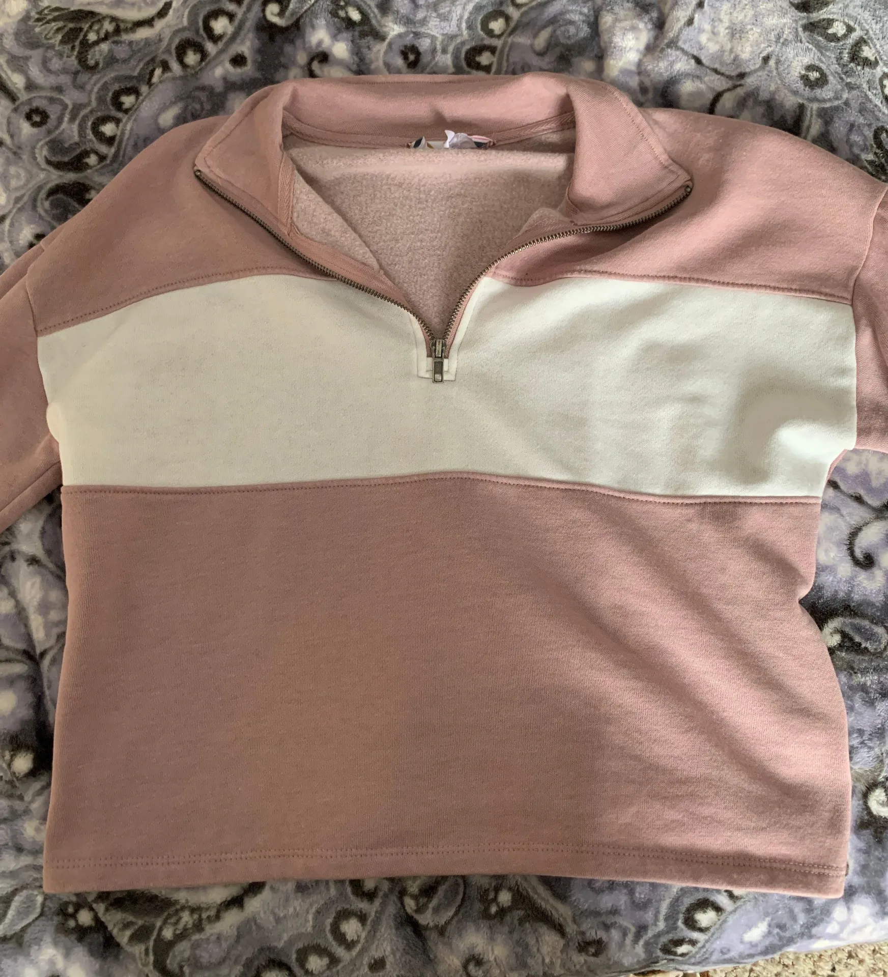 Cropped Quarter Zip  - Image 2