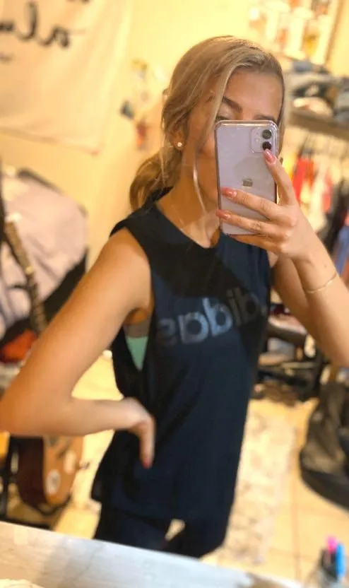 Adidas Black Tank - Image 2