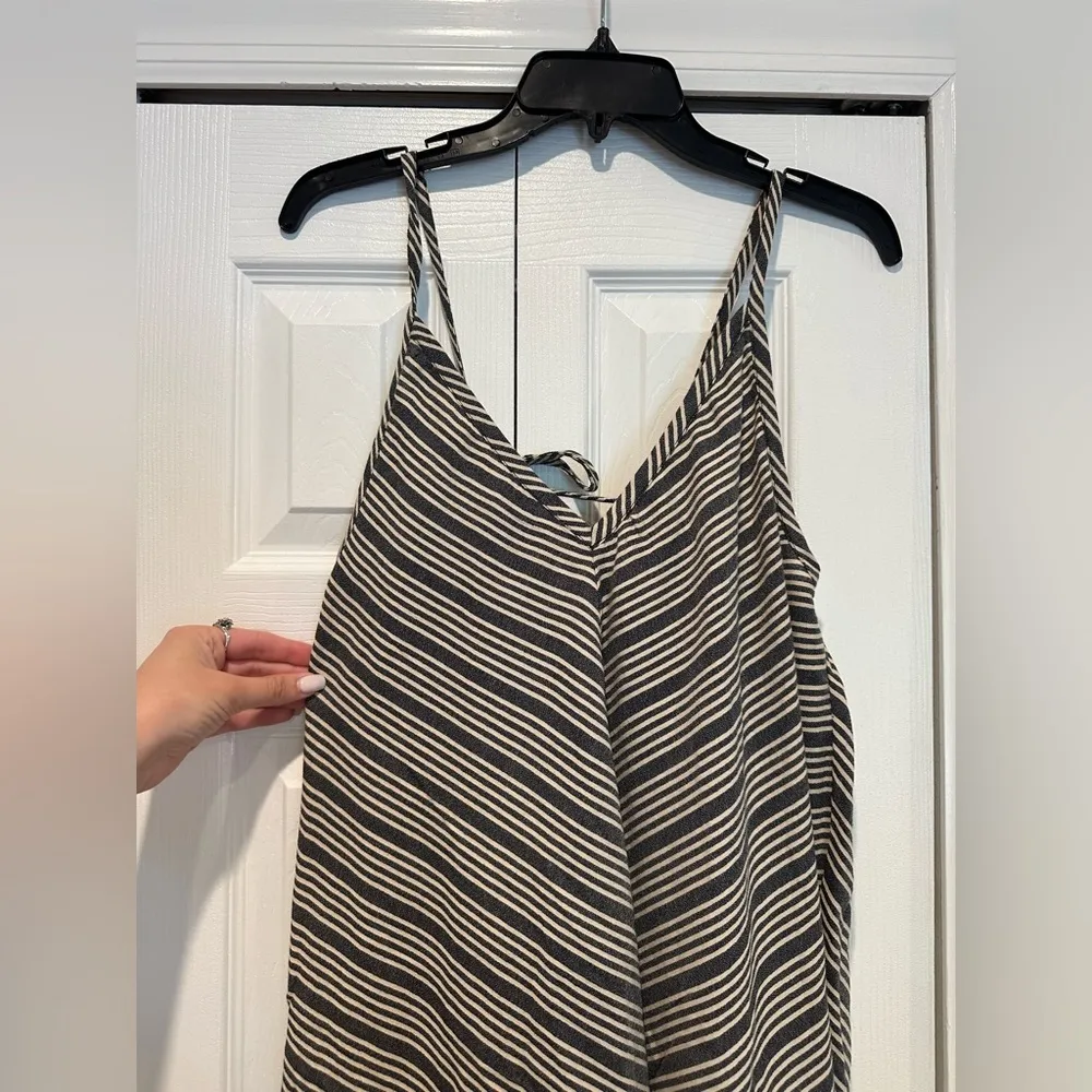 MOTHER Go With The Flow Maxi Dress Gray - Image 4