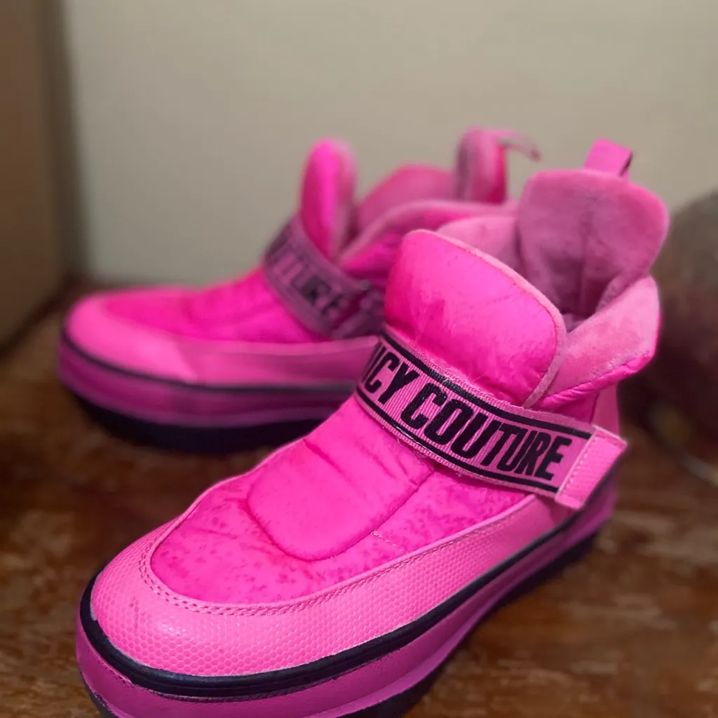 Juicy Couture  Pink Veronica Boots/Booties - Image 7