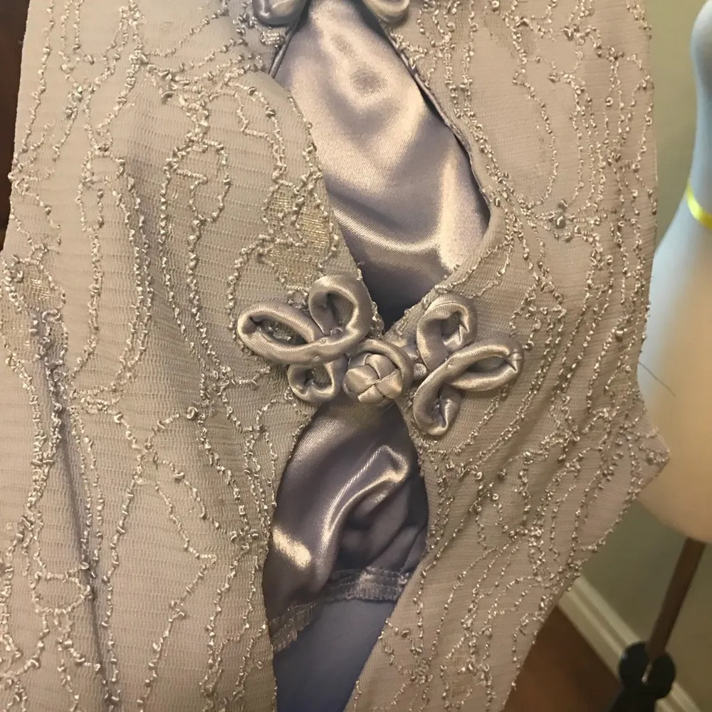 Beautiful Satin Gown Purple Size undefined - Image 2