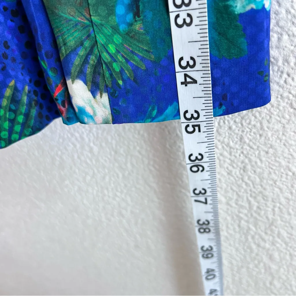 Amanda Uprichard Womens Floral Cafe Island Mini Dress - Image 9