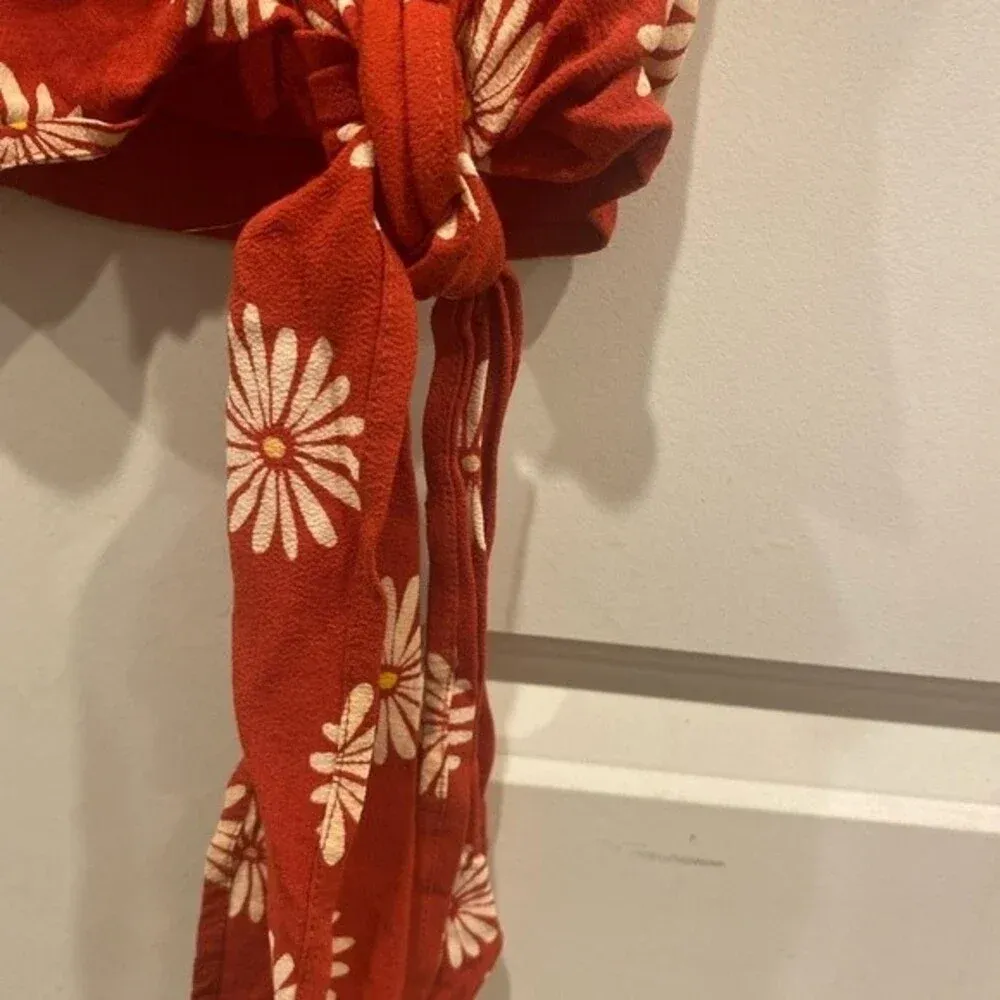 Madewell Sash Tie‎ Wrap Blouse SIze XS - Image 6