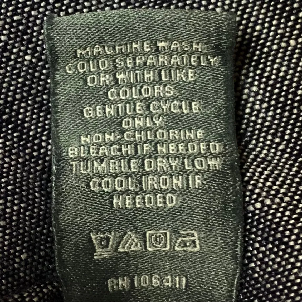 Neiman Marcus Womens Linen Shirtdress Roll Tab Sleeves Blue Mini Size Small - Image 7