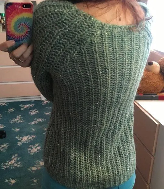 Knitted And Knotted Sunstitch Sweater - Image 5