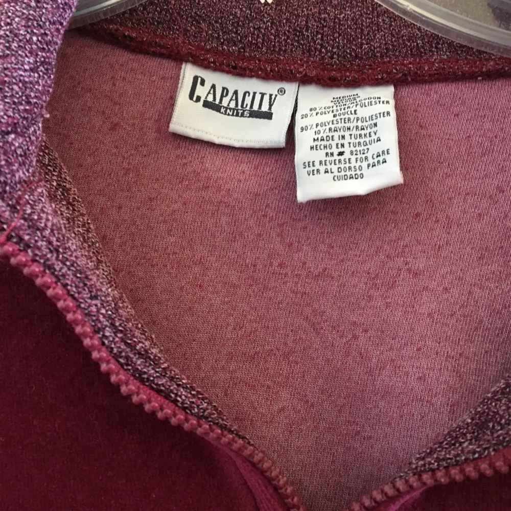 FINAL MARKDOWN Capacity velour pullover medium - Image 4